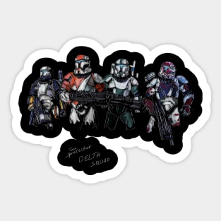 Delta Squad Sticker